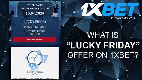 1xbet happy friday offer|1xBet Happy Friday Offer .